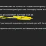 PlayerAuctions - Account suspension