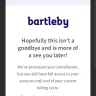 Bartleby.com - Charged after cancelation