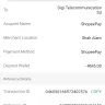 Shopee - Payment debited from ewallet but reload top up failed