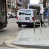 Anheuser-Busch - Drivers parking. Blocking street cars
