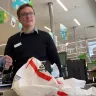 Woolworths - Check out staff not wearing mask