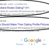 Google - Displays my name with pornographic dating websites and misusing my identity. - Photo 7