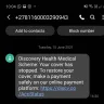 Discovery Health Medical Aid - Membership no. 676170191