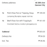 Chowking - I am complaining about my order, the order given to me was wrong via food panda,