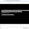 YouTube - Censored video without a reason - Photo 1