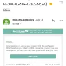 MyGiftCardSite - Never received my ecard / no one answer calls or emails