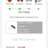 J&T Express - Item on hold for 3 days - Photo 1