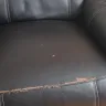 The Brick - Recliner fabric Leather sectional couch - Photo 1
