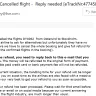 MyTrip - Cancelled flight not refunded