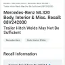 Mercedes-Benz International - Did not fix / repair defective recall product (faulty tow hitch) - Photo 3