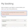 Etihad Airways - I am complaining about online direct flight booking and using the service that is Manage My Booking, as well as customer service 24/7 helpline