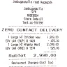 Domino's Pizza - Size irregulated Large Pizza delivered by Dominos Nugegoda outlet