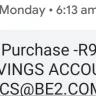 Be2 - Unauthorized debit from my account - Photo 1