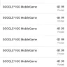 Google - Google*IGG MobileGame $1.99 (17x) =$84 on 9/8/21 - Photo 2