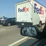 FedEx - FedEx ground. Unsafe driving.