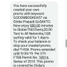 Globe Telecom - Ongoing promo - Photo 1
