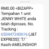 J&T Express - Tracking not found - Photo 2