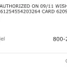 Wish - unauthorized credit card charges