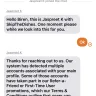 SkipTheDishes - Rude behaviour of jaspreet k and skip points