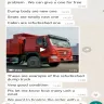 Mingche Era (Tianjin) Automobile Sales Company Limited - Fraudulently sold a tipper (dump) truck which is not roadworthy