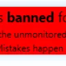 Omegle - banned for no reason