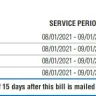 Conservice Utility Management & Billing - High Water Bill