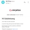 Mr Price Group / MRP - Online shopping experience