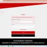 Marlboro - can not log in on the website