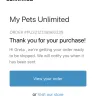 Pets Unlimited - Calming dog bed - Photo 1