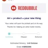 Redbubble - No response to fraud complaint against vendor - Photo 1