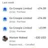GoGroopie - Not receiving goods I have paid the postage for and redeem the correct voucher - Photo 1