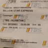 Billion Stars Express - Tidak menepati masa . menyusahkan orang !!!!