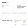 Wix - Cancellation of premium service but denied by wix