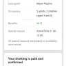 Agoda - Incomplete booking confirmation details