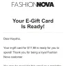Fashion Nova - Product/servicing