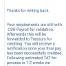 Teleperformance - Company has not released my final pay
