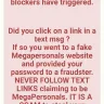 MegaPersonals.com - Profile blocked
