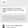 Shopee - I was cheater sgd250 by a seller in shopee