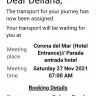 Shuttle Direct / Viajes Alameda - The bus did not come . Nobody answers on the emergency phone number.Aa - Photo 2