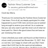 Fashion Nova - Customer service-refunds