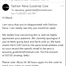 Fashion Nova - Customer service-refunds