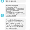 1xBet - Deposit amount is not credited to my account - Photo 1