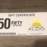 Aldo - Gift certificates