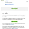 Groupon.com - My account doesn't exist anymore - Photo 1