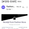Fashion Nova - Fashion Nova made my order disappear after I used the eGift card!