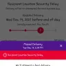 FedEx - 5th day fed ex didn't deliverymy package "recipient location security delay. Delivery will be reattempted". - Photo 1