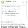 Rakbank / The National Bank of Ras Al Khaimah - Account Opining Issue