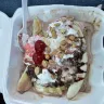 Hwy 55 Burgers - bananna split