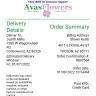 Avas Flowers - Delayed delivery by days