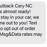 Outback Steakhouse - Curbside order - Photo 2